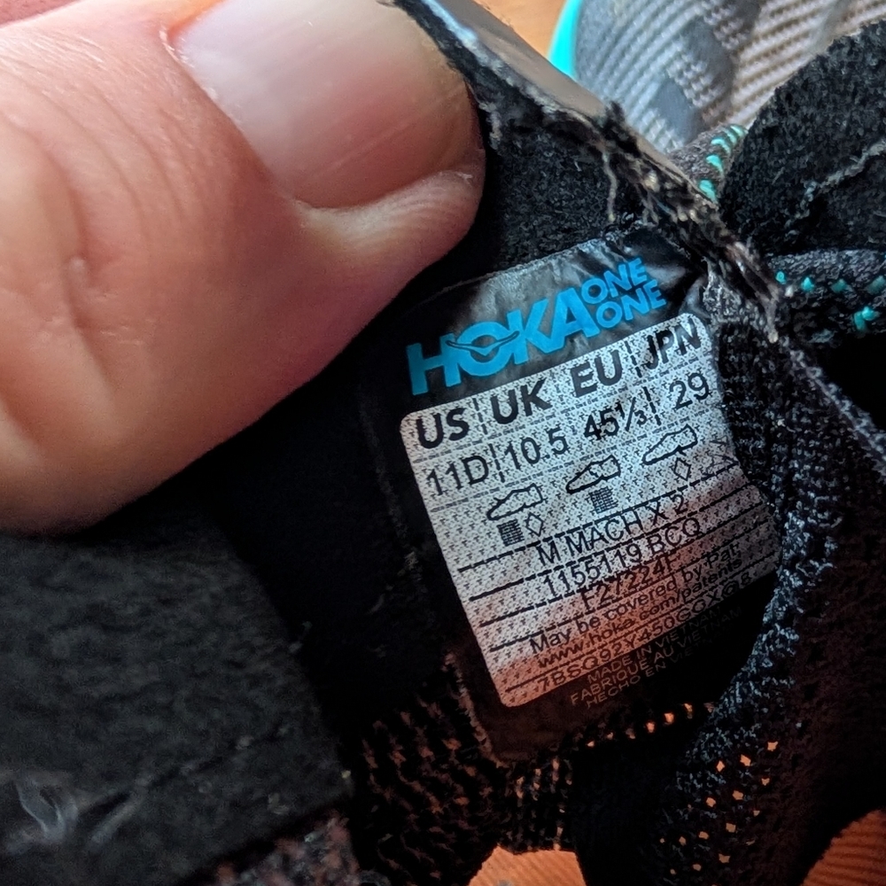 HOKA Mach X2 Men's 11D - Picture 7 of 8